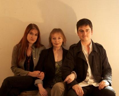 Mary Hopkin and her children Jessica Lee Morgan and Morgan Visconti
